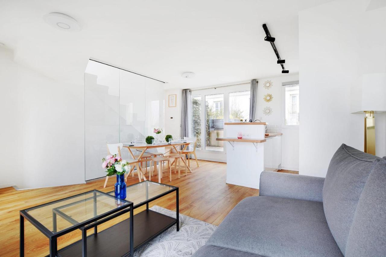 Exceptional Triplex With Terrace - Montmartre Apartment ปารีส ภายนอก รูปภาพ
